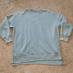 Teal oversized sweatshirt